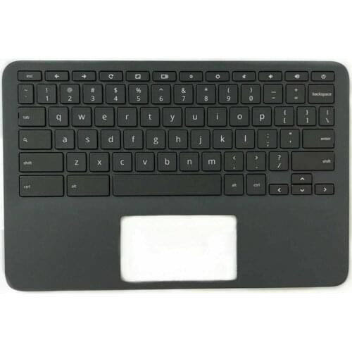 New For HP Chromebook 11A G8 EE Upper Palmrest Case w/ Keyboard L92832-001