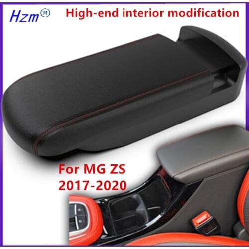 For MG ZS Armrests For MG ZS 2017 2018 2019 2020 car Center Console Storage armrest Box modification accessories