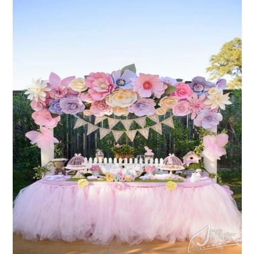 Romantic Purple Theme 2200 x 15cm/roll Runner Organza Tulle DIY Chair Sashes Bow Fabric Wedding Mariage casamento Decoration