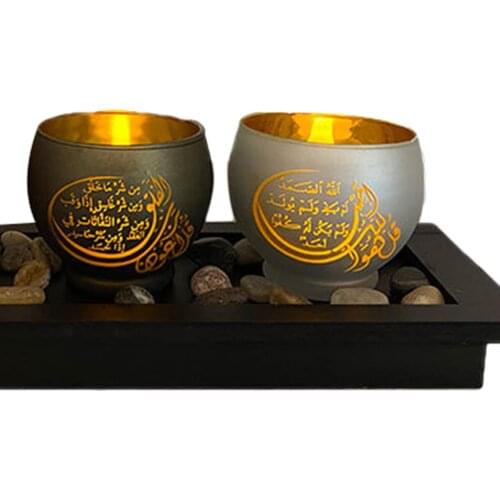 Glass Candle Holder Candlestick Table Centerpiece Wedding Bathroom Dinner