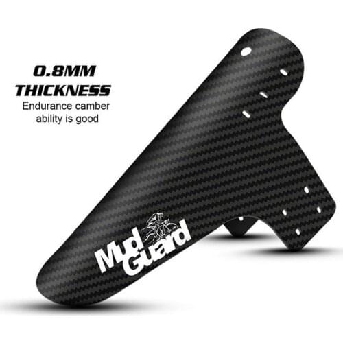 Bicycle Fenders Colorful Front/Rear Tire Wheel Fenders Carbon Fiber Mudguard MTB Mountain Bike Road Cycling Fix Gear Accessories