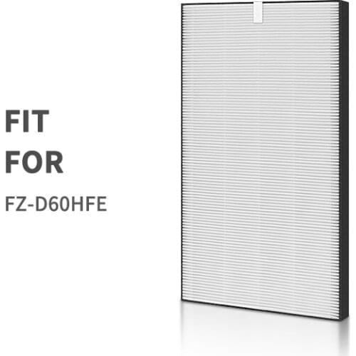 Air Purifier Parts For SHARP KS-G61R HEPA 430x235x25mm For FZ-D60HFE and Activated carbon Filter 430x235x12mm For FZ-G60DFE