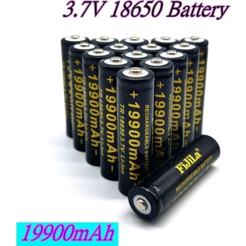 100% Original New 3.7V 18650 19900mAh high capacity batteries Li-ion lithium battery for flashlight battery