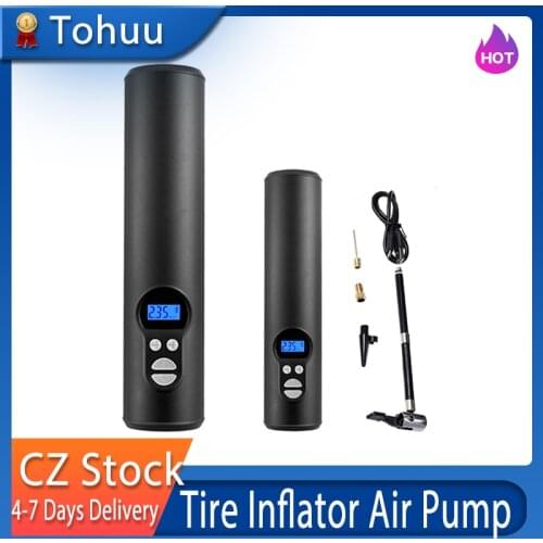 12v Electr Car Pump Portable Air Compressor Mini Tire Inflator Handheld Air Pump For Car Bicycles Tires Balls Swimming Rings