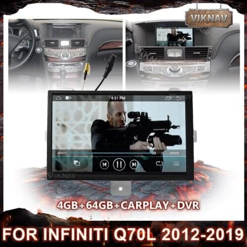 PX6 Android HD screen car stereo For Infiniti Q70L 2012-2019 radio multimedia player DVD GPS Navigation DVD 2 din Head Unit
