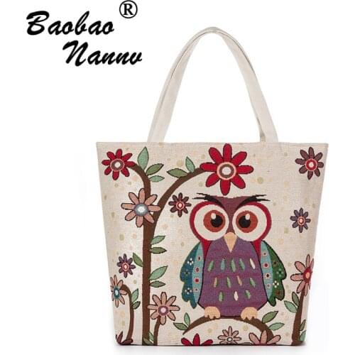Baobaonannv Women's Bags With Embroidery