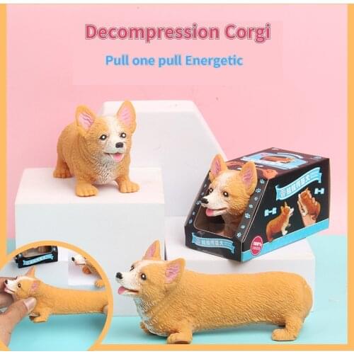 Fidget Toy Cute Corgi Pinch Relieve Stress Of Adults And Lonely Autistic People Antistress Child Fidget Toys