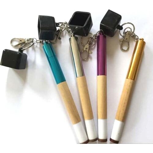 Pool Billiard Pocket Chalk Holder Cue Wood Handle/multifunctional tip tool chalk holders/tip needle cudweeds keychain