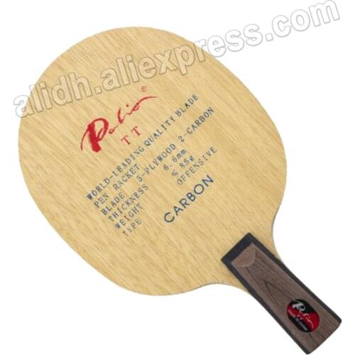 Palio official TT table tennis balde carbon blade fast attack with loop good speed and hold ball ping pong game