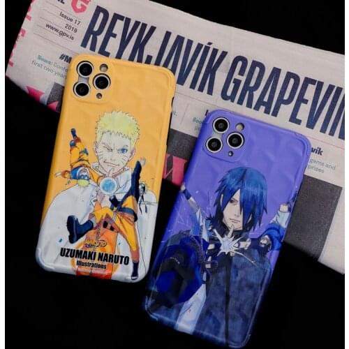 Naruto Phone Case for IPhone 7/8/7 Plus/8 Plus/X/XS/XR/XS Max/11/12/11 Pro/12 Pro/Anti-drop Silicone Material IPhone Case