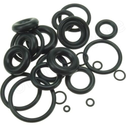 CS 1mm OD 3~80mm Black Nitrile Rubber O Ring Oil Sealing Gasket Automobile Sealing -25~100