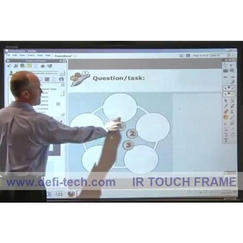 DefiLabs 2 points 32" Infrared Touch Screen frame, 16:9 format,Dust and water proofing, anti-vandal