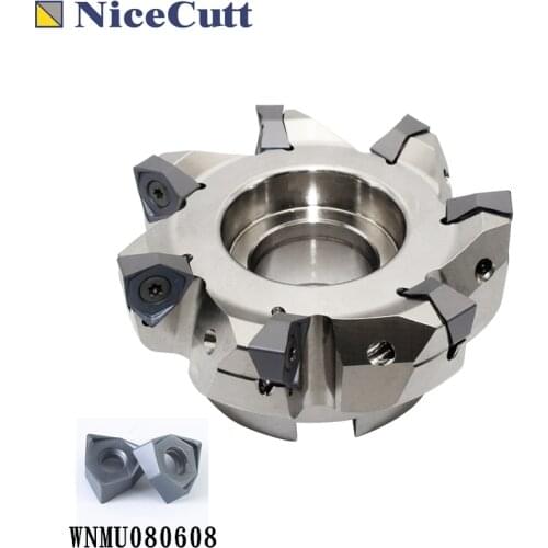 Milling Cutter MFWN Fast Feed Milling Holder Face Milling Bar For WNMU080608ZER Inserts High Speed Milling Cutter Freeshipping