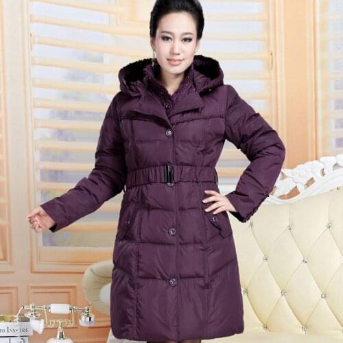2020 90% White Duck Down Jacket Winter Warm Coat Female Long Jacket For Women Slim Parka jaqueta feminina invern