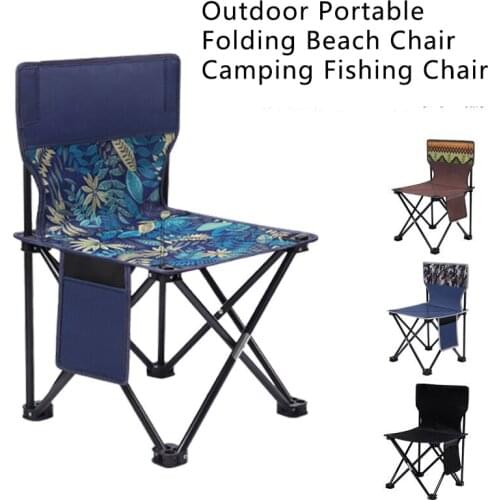 Outdoor Portable Folding Beach Chair Camping Fishing Chair