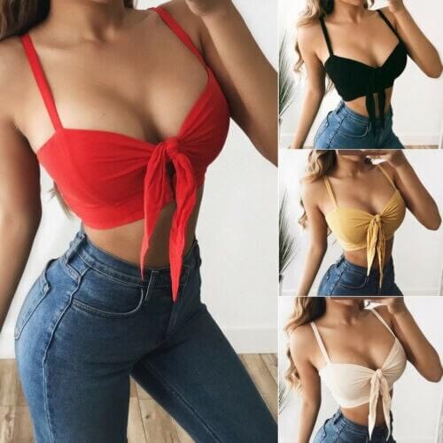 Sexy Women Off Shoulder Crop Top Camis Bandeau Summer Ladies V Neck Slim Tees Tanks Tops Party Clubwear Vest Bralette Bustier