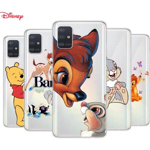 Cute Bambi Thumper For Samsung Galaxy A01 A11 A12 A22 A21S A31 A41 A42 A51 A71 A32 A52 A72 A02S Silicone Phone Case