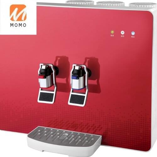 System water purifier with hot and cold water