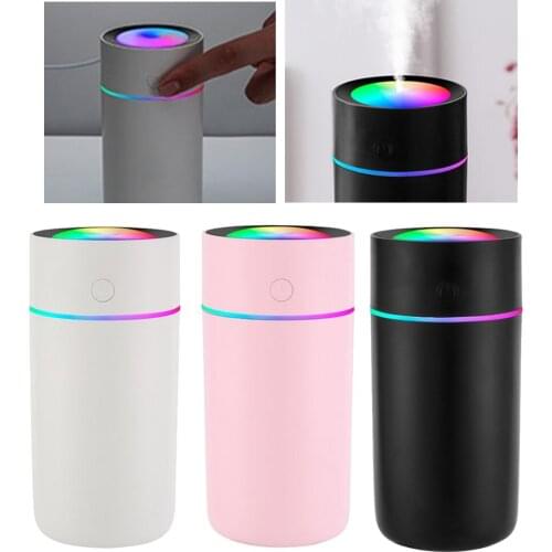 USB Car Air Humidifier Diffuser Essential Oil Aroma Mist Purifier 320ml