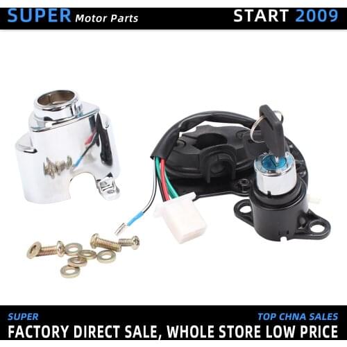 Ignition Start Switch Lock add keys Moto For Honda CA250 Steed 400 Magna Magna250 steed400