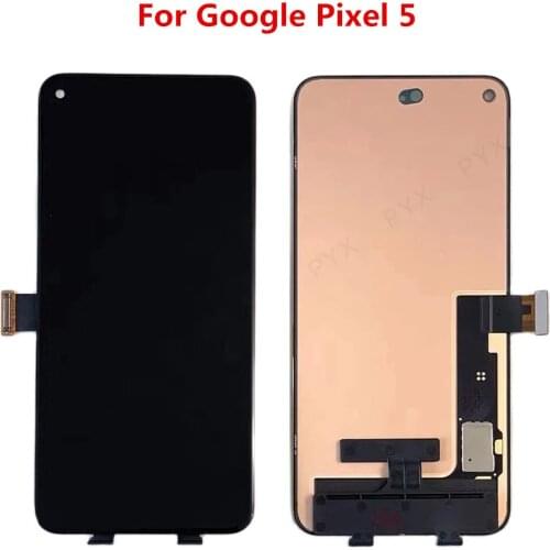New Original For Google Pixel 5 LCD Display Screen Touch Digitized Assembly Replacement +Tools For Google Pixel 5 Phone Screen