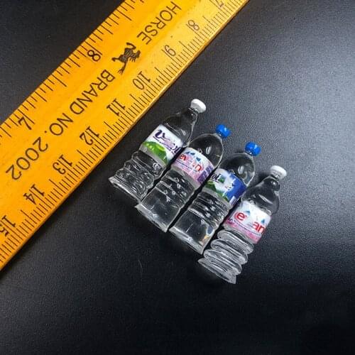 1pc 1/6 Scale U.S Army PMC Mini Mineral Water Bottles Models for 12''Figures Body DIY Scene Accessories