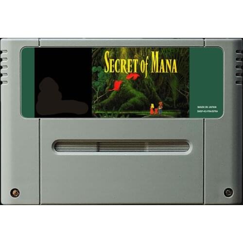 16Bit Games ** Secret of Mana 1 ( PAL French Version!! French Language!! )
