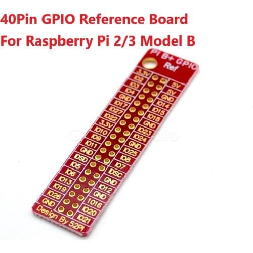 GPIO Reference Board for Raspberry Pi 2 Model B / Raspberry Pi 3 Model B