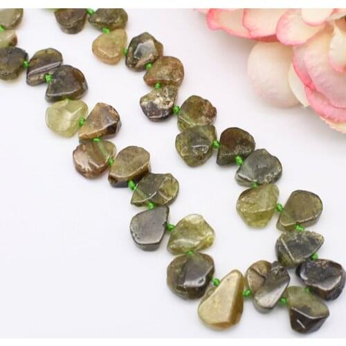 8-10mm Natural Graptolite Irregular stone beads for DIY necklace bracelet jewelry making 15 "free delivery