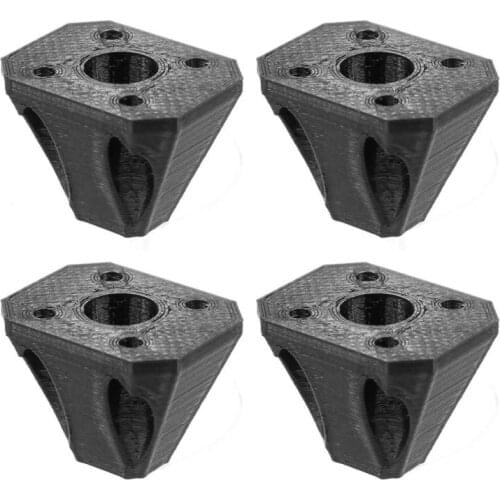4pcs/set ShenStar 3D Printed TPU Material Damping Mount Holder Shock Absorbing Foot Pad for H467 RC Quadcopter Drone Frame