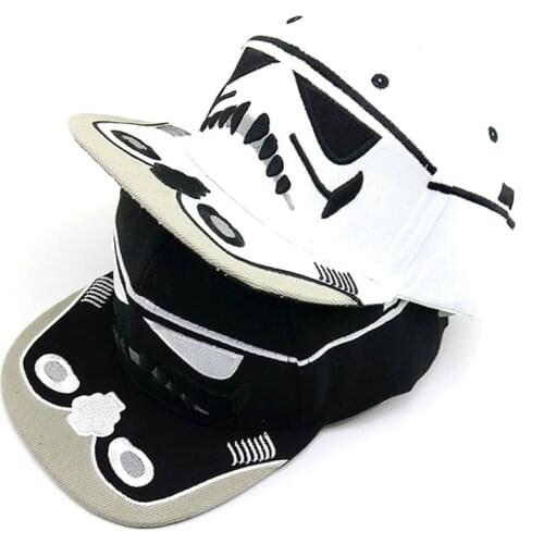 New Fashion Baseball Cap Star Wars Darth Vader Unisex Snapback Black White Men Women Hip Hop Dad Hat Jedi Knight Caps CP0459