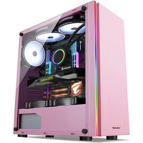 Magic Shadow Division Computer Case/Desktop DIY Full Side Through RGB Game Water-cooled ATX Large Board Case Back Line