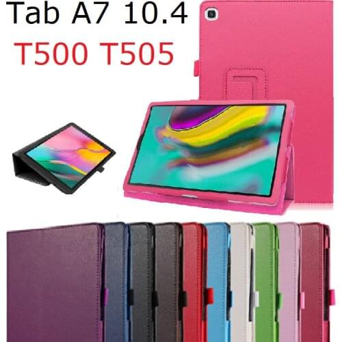 Stand Coque for Samsung Tab A 7 10.4 2020 T500 T505 Case Smart Auto Sleep Flip PU Case for Samsung Tab A 7 10.4 T500 T505 Cover