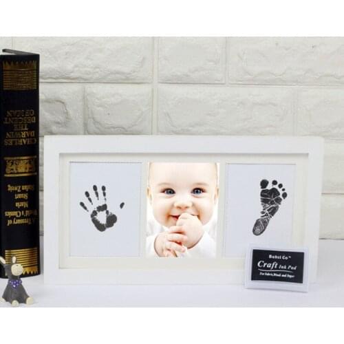 Inkless Baby Footprint Maker Handprint Ink Pad Newborn Pet Cat Dog Paw Print Skin Friendly Non-toxic Baby Souvenir