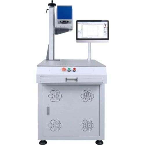 Fiber laser marking machine desktop laser marking machine for logo projector gobo lenses engaving also for plastic/glass