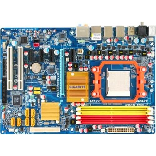 For Gigabyte GA-MA770-DS3 Original Used Desktop Motherboard MA770-DS3 770 Socket AM2 DDR2 SATA2 USB2.0 ATX