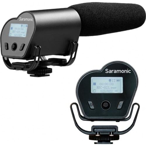 Magic Vision Microphone Vmic Recorder Super-Cardioid Video Microphone & Built-in Audio Recorder for Canon Nikon DSLR Cameras