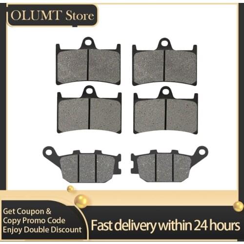 Motorcycle Brake Pads Front Rear Kit For YAMAHA YZF-R1 5Cw / YZFR1 5VY YZF-R1 LE / YZF-R1 SP (4B1) 2004 - 2006 / 2015 - 2018