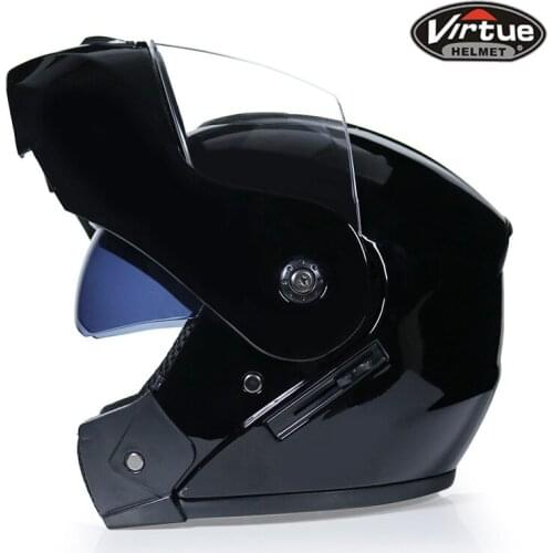 New Helmet Motorcycle Bike Helmet Flip Up Motorcycle Helmet Dual Lens Motocross Moto Helmet DOT certification Flip Up Helmet
