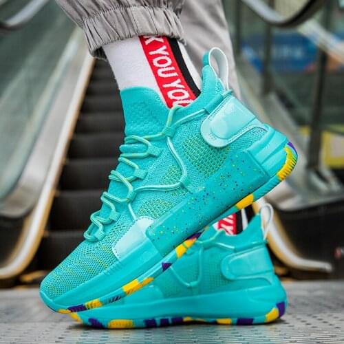 Plus Size 36-45 Men Basketball Shoes Retro Bakset Homme New Color Mens Training Sneakers Gym Sport Shoes Women Basketball Shoes