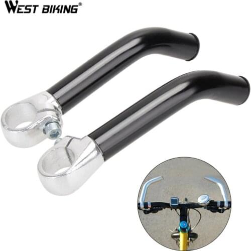 WEST BIKING Mountain Bike Handlebar Handle Bicycle End Grips Anti-skid Rest Handle Extender Cycling Handlebar Claw Bar 1 Pair