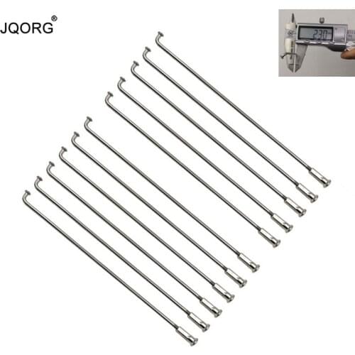 Lighting Sliver Color Diameter 2,3 mm E-bike Spokes Material 304 Stainless Steel Cylinder Body Equal Diameter E-bike Knit Needle