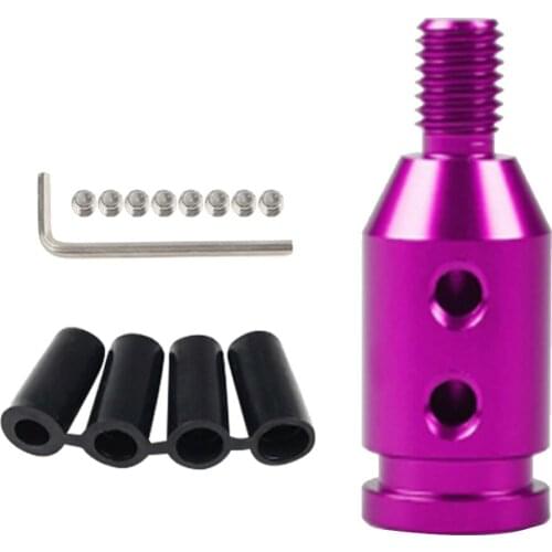 Universal 10x1.5mm Shift Knob Adapter Non Threaded Manual Transmission for BMW Mini
