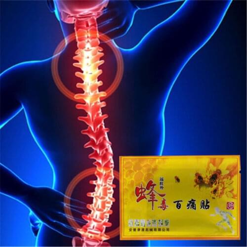 10Pcs Chinese medicines Bee venom Analgesic Plasters/Patch Waist Joint Rheumatism pain patch Relieve Rheumatism Pain Killer