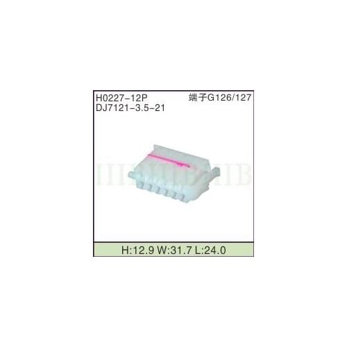 2sets 12pin automotive wiring cable plug 357 971 967 electric unsealed cable connector 357971967