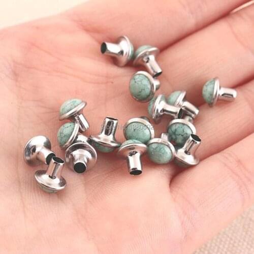 30PCS/lot 7mm Acrylic Green Color Rhinestone Decoration Rivets for Garment Clothes Handbag Shoes Belt