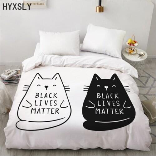 3D Cute Pets Cat Printed Bedding Set Kids Baby Duvet Quilt Cover Animal Series Bed Linen With 1/2 Pillowcase Custom Bedspread
