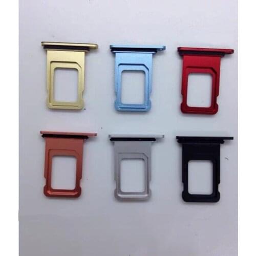 6 colors for iphone XR Double SIM Card Tray for iPhone XR (Double SIM Card)