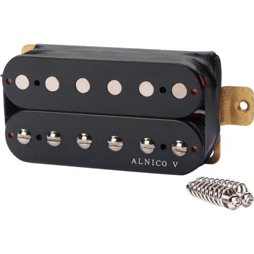 Alnico 5 Double Coil Humbucker Pickup with Screws for ST SQ Guitar Parts