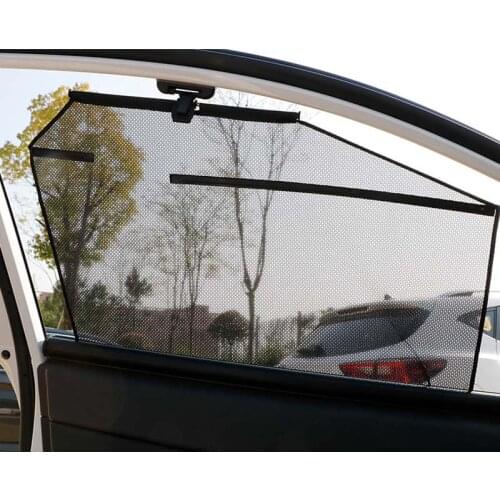 Curtains car Automatic Lifting Sunscreen Insulation Telescopic Curtains Special Sun Shade front Rear Side Window Anti-UV Auto